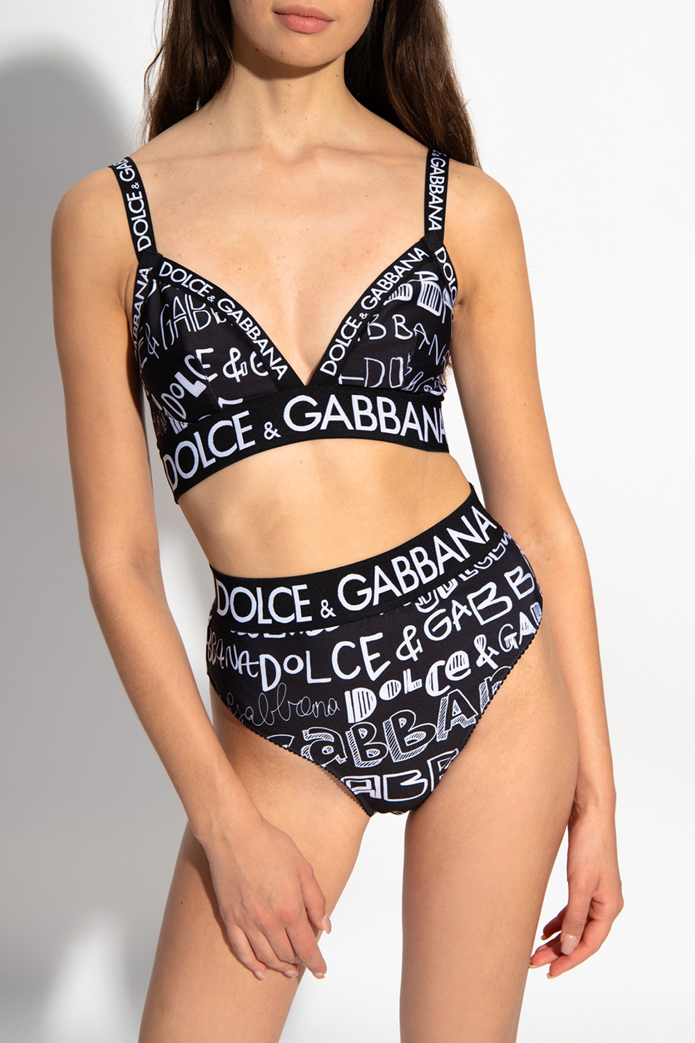 Dolce & Gabbana pumps - Black Swimsuit top Dolce & Gabbana